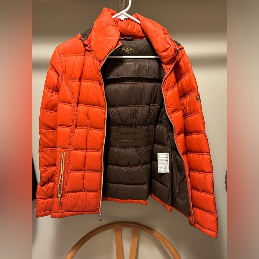 Michael kors packable down-fill jacket